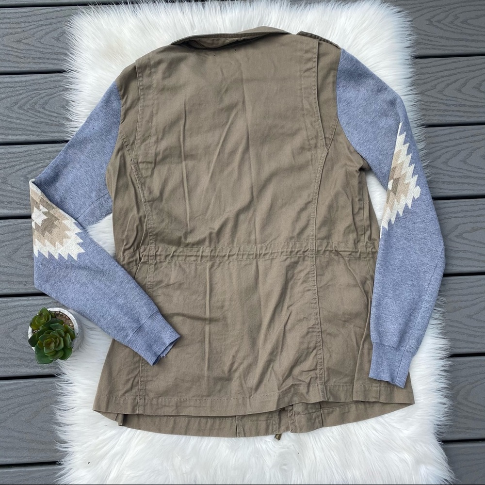 Aztec Pattern Military Jacket - Picture 3 of 3